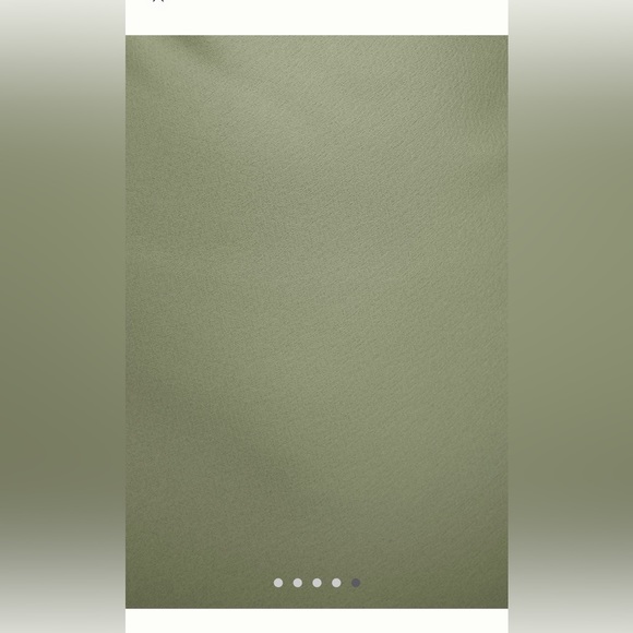 BHLDN/Anthropologie Weddings August Satin Midi Dress Cucumber - Picture 4 of 6